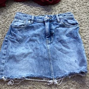 PAC sun jean skirt